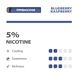 Disposable POD e-cigarette Maskking High GT Blueberry Raspberry 3%
